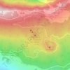 Topografische kaart Montañita del Guanche de Abajo, hoogte, reliëf