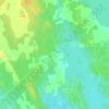 Topografische kaart Nornäs, hoogte, reliëf