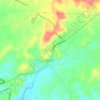 Topografische kaart Itacolomi, hoogte, reliëf