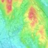 Topografische kaart Maggiate Superiore, hoogte, reliëf