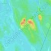Topografische kaart Haapovaara, hoogte, reliëf