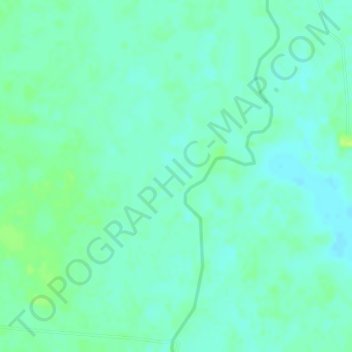 Topografische kaart Boca De Limon, hoogte, reliëf