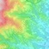 Topografische kaart Langegg, hoogte, reliëf