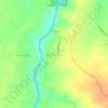 Topografische kaart Khalal Pimpri, hoogte, reliëf