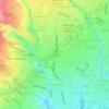 Topografische kaart Gadingasri, hoogte, reliëf