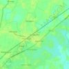 Topografische kaart Duttapukur, hoogte, reliëf