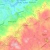 Topografische kaart Drumbo, hoogte, reliëf