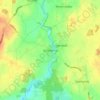 Topografische kaart Scholderup, hoogte, reliëf