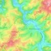 Topografische kaart Pixwaag, hoogte, reliëf