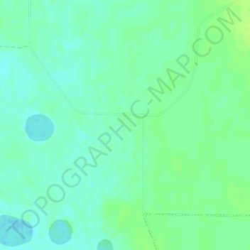 Topografische kaart Coonabidgee, hoogte, reliëf