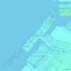 Topografische kaart Apollo Key Village, hoogte, reliëf