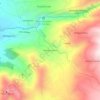 Topografische kaart Palopo centro, hoogte, reliëf
