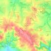 Topografische kaart La Boutinardière, hoogte, reliëf