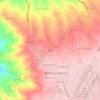 Topografische kaart Upa, hoogte, reliëf