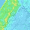 Topografische kaart De Pan, hoogte, reliëf