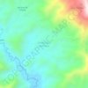 Topografische kaart Puebl Libre de Azope, hoogte, reliëf