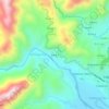 Topografische kaart Purok 3, hoogte, reliëf