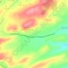 Topografische kaart Uleilas Bajas, hoogte, reliëf