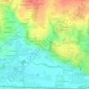 Topografische kaart Varades, hoogte, reliëf