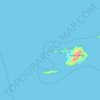 Topografische kaart Pulau Surunggading, hoogte, reliëf