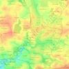 Topografische kaart Ar Vengleuz, hoogte, reliëf