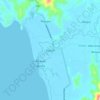 Topografische kaart Siocon, hoogte, reliëf