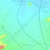 Topografische kaart Potharam, hoogte, reliëf