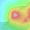 Topografische kaart Kalisungan, hoogte, reliëf