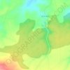 Topografische kaart Valdeloshielos, hoogte, reliëf