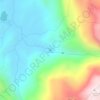 Topografische kaart Bocaina, hoogte, reliëf
