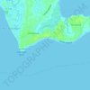 Topografische kaart Willard Bay, hoogte, reliëf