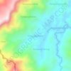 Topografische kaart Kampung Assum, hoogte, reliëf