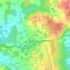 Topografische kaart Requesende, hoogte, reliëf