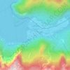 Topografische kaart Winkl, hoogte, reliëf