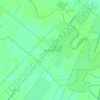 Topografische kaart Palmer Colonia, hoogte, reliëf