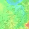 Topografische kaart La Jasnière, hoogte, reliëf