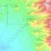 Topografische kaart Alto, hoogte, reliëf