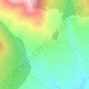 Topografische kaart Fuente el Saz, hoogte, reliëf