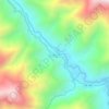 Topografische kaart Chipaco, hoogte, reliëf