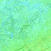 Topografische kaart Boskant, hoogte, reliëf