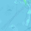 Topografische kaart Jamaica Bay, hoogte, reliëf
