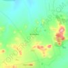 Topografische kaart Makolokwe, hoogte, reliëf