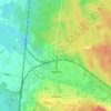 Topografische kaart Rogol, hoogte, reliëf