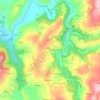 Topografische kaart Reiriz, hoogte, reliëf
