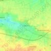 Topografische kaart Langbroich, hoogte, reliëf