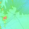 Topografische kaart Nagari, hoogte, reliëf