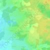 Topografische kaart Le Gros Ormeau, hoogte, reliëf