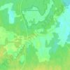 Topografische kaart Buttle, hoogte, reliëf