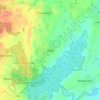 Topografische kaart Böbs, hoogte, reliëf