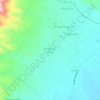 Topografische kaart Bandukan Baru, hoogte, reliëf